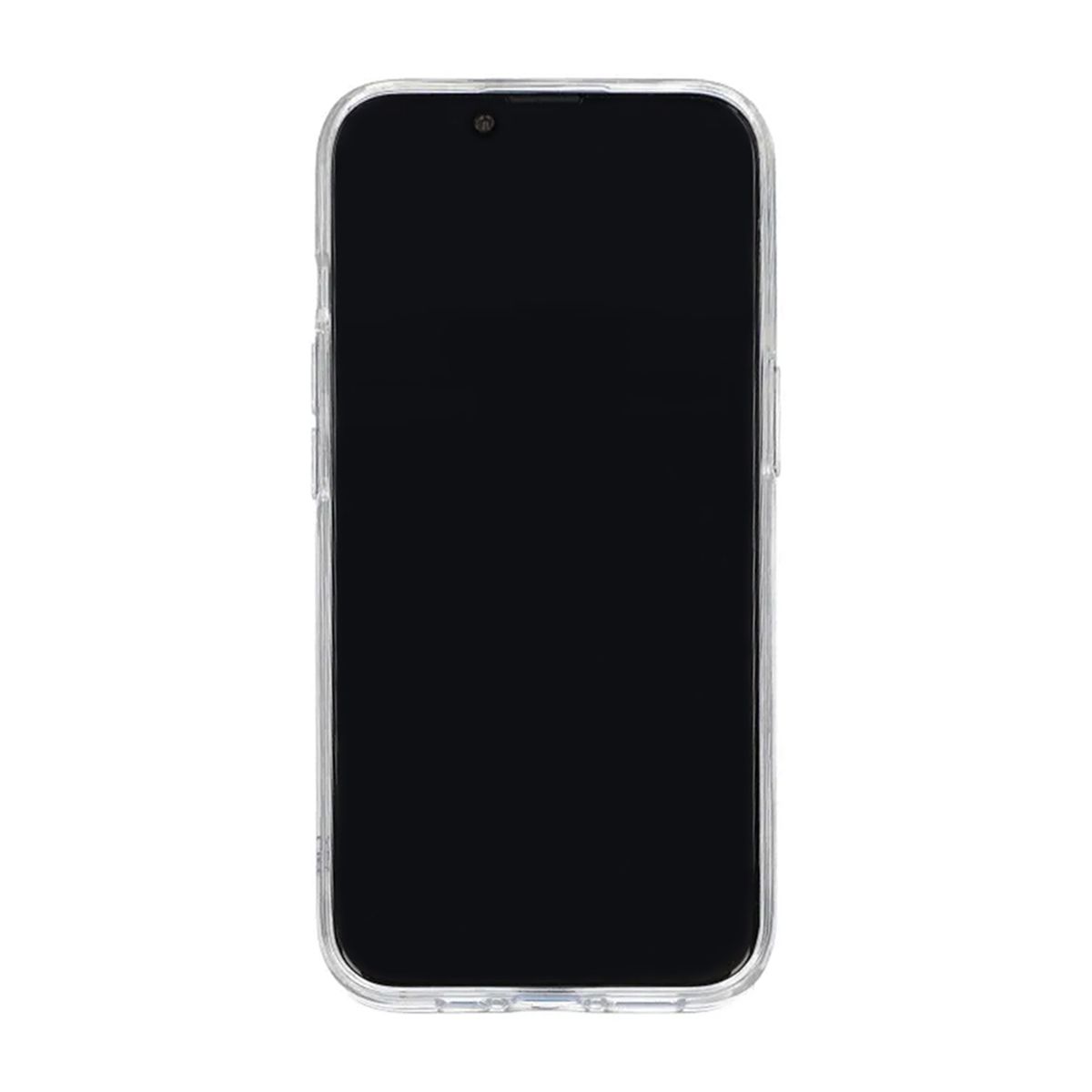 iPhone 12/12 Pro Case with Card Holder and Metal Stand - Transparent