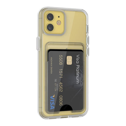 iPhone 11 Case with Card Holder TPU - Transparent