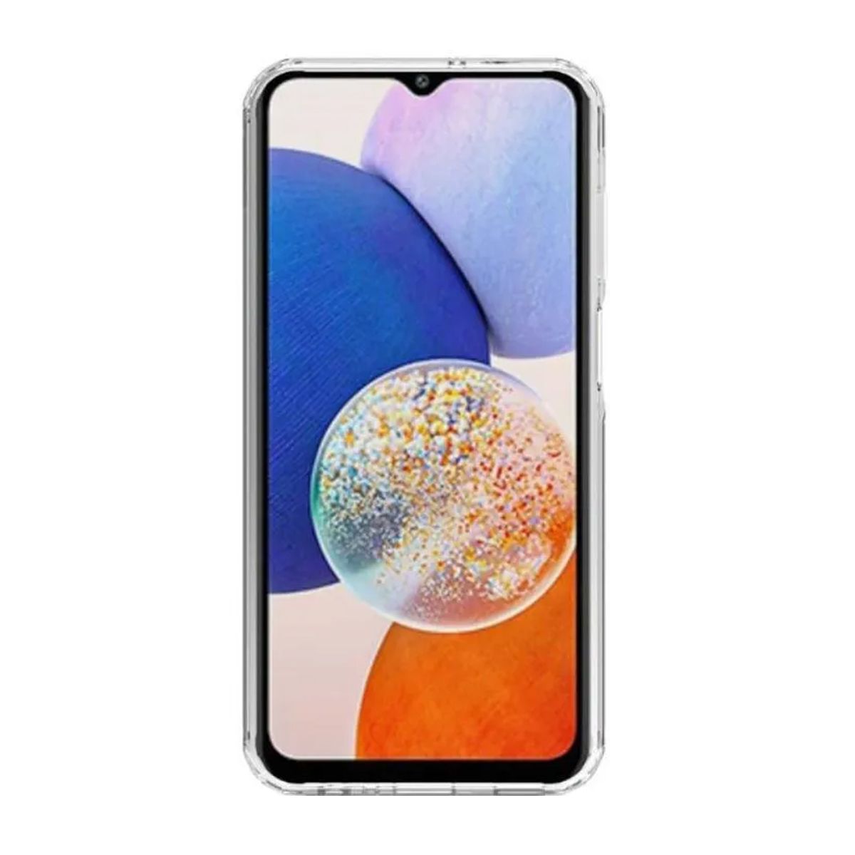 Samsung Galaxy A14 Hybrid Case with Magnet - Transparent