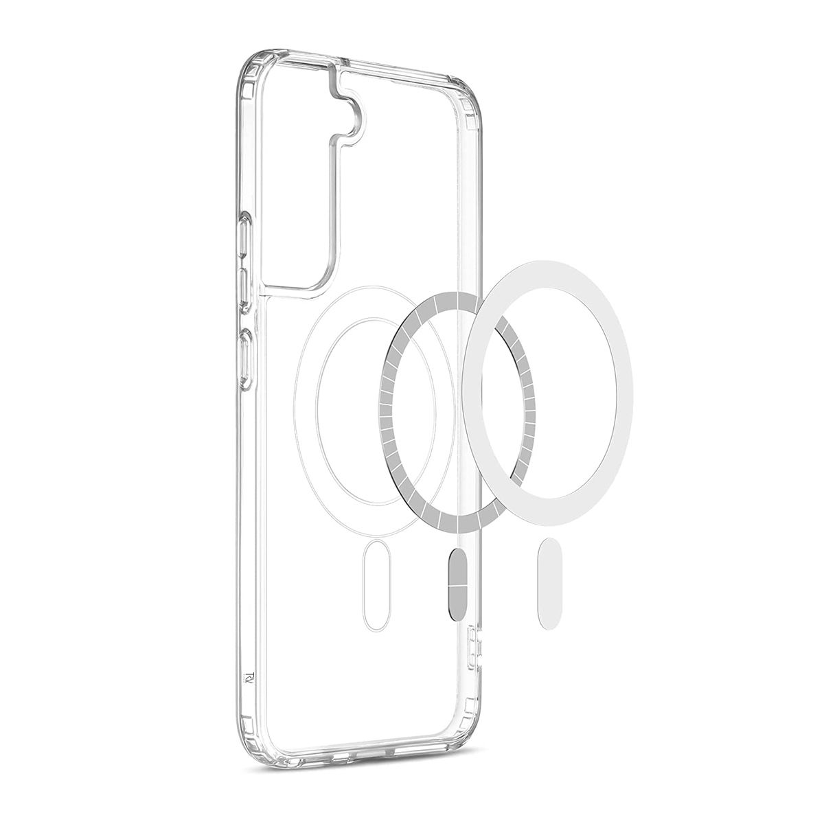 Samsung Galaxy S22 Hybrid Case with Magnet - Transparent