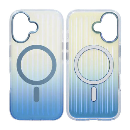 Mobile Case Corrugated MagSafe for iPhone 17 - Blue