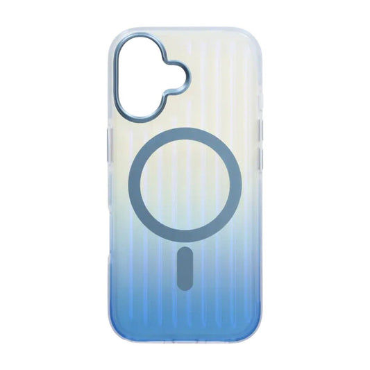 Mobile Case Corrugated MagSafe for iPhone 17 - Blue