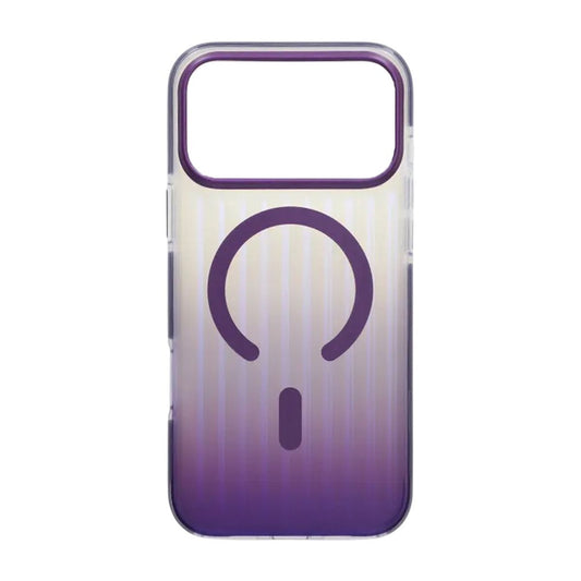 Mobilskal Korrugerad MagSafe för iPhone 17 Pro - Mörklila