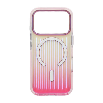 Mobilskal Korrugerad MagSafe för iPhone 17 Pro - Rosa