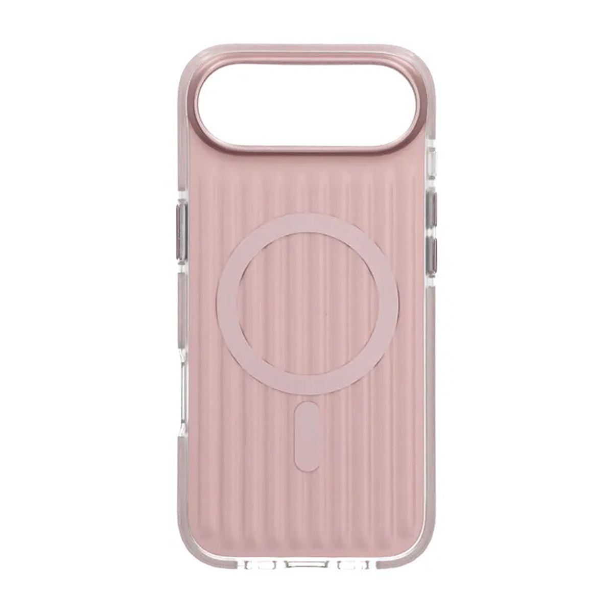 Mobilskal Korrugerad Magsafe för iPhone Air - Rosa
