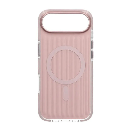 Mobilskal Korrugerad Magsafe för iPhone Air - Rosa