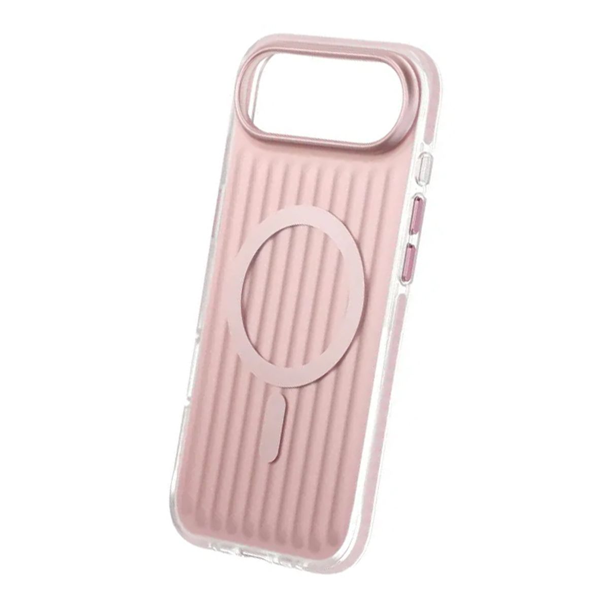 Mobilskal Korrugerad Magsafe för iPhone Air - Rosa