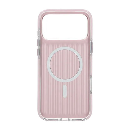 Mobilskal Korrugerad Magsafe för iPhone 17 Pro Max - Rosa