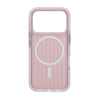 Mobilskal Korrugerad Magsafe för iPhone 17 Pro - Rosa