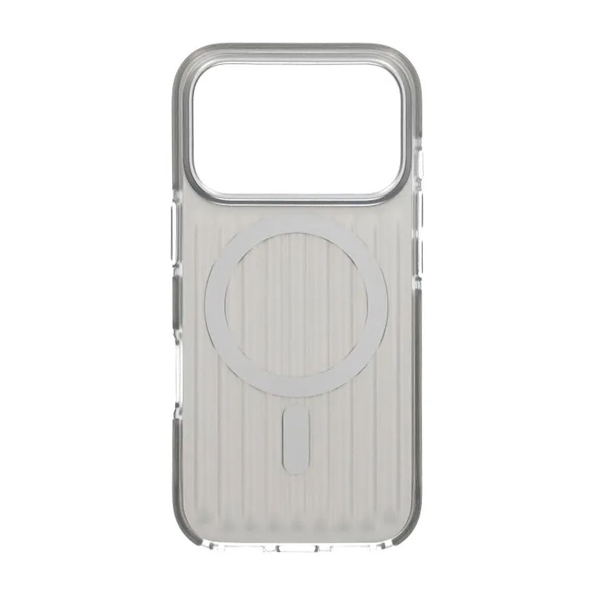Mobilskal Korrugerad Magsafe för iPhone 17 Pro - Silver