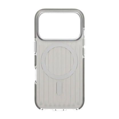 Mobilskal Korrugerad Magsafe för iPhone 17 Pro - Silver