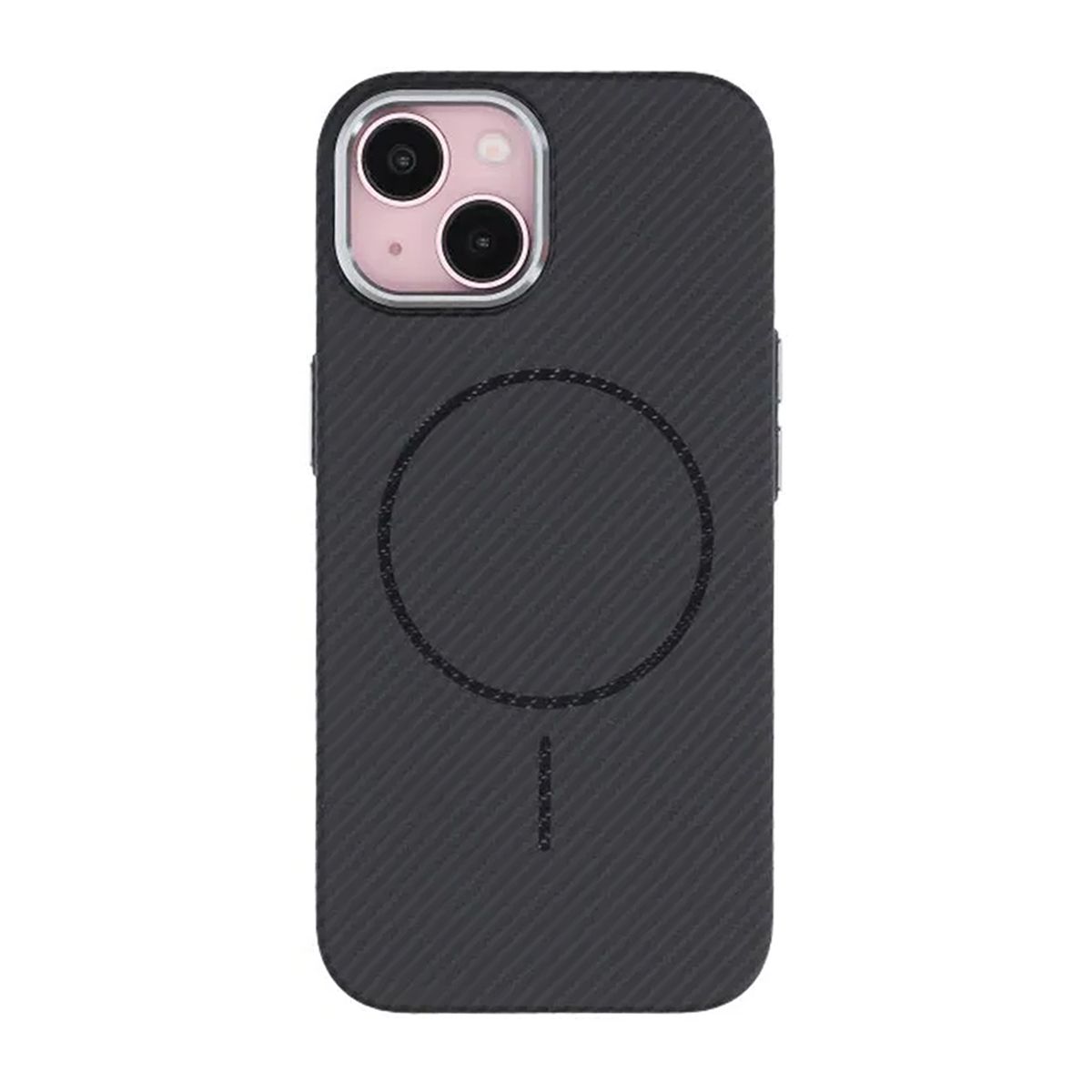 iPhone 15 Carbon Case - Black