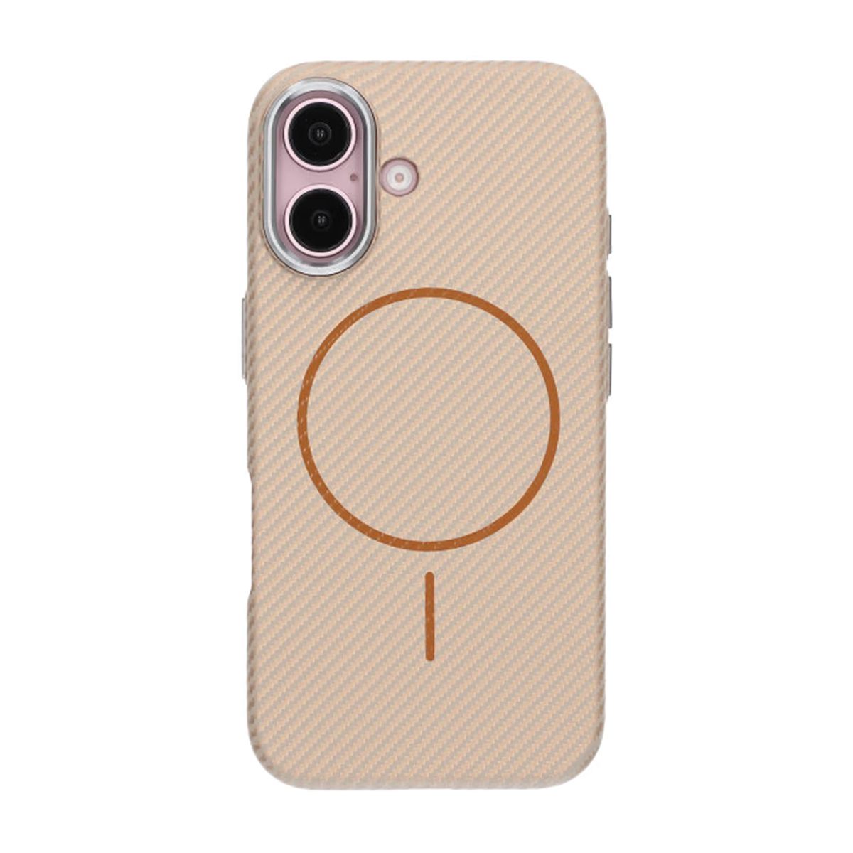 iPhone 16 Carbon Case - Gold