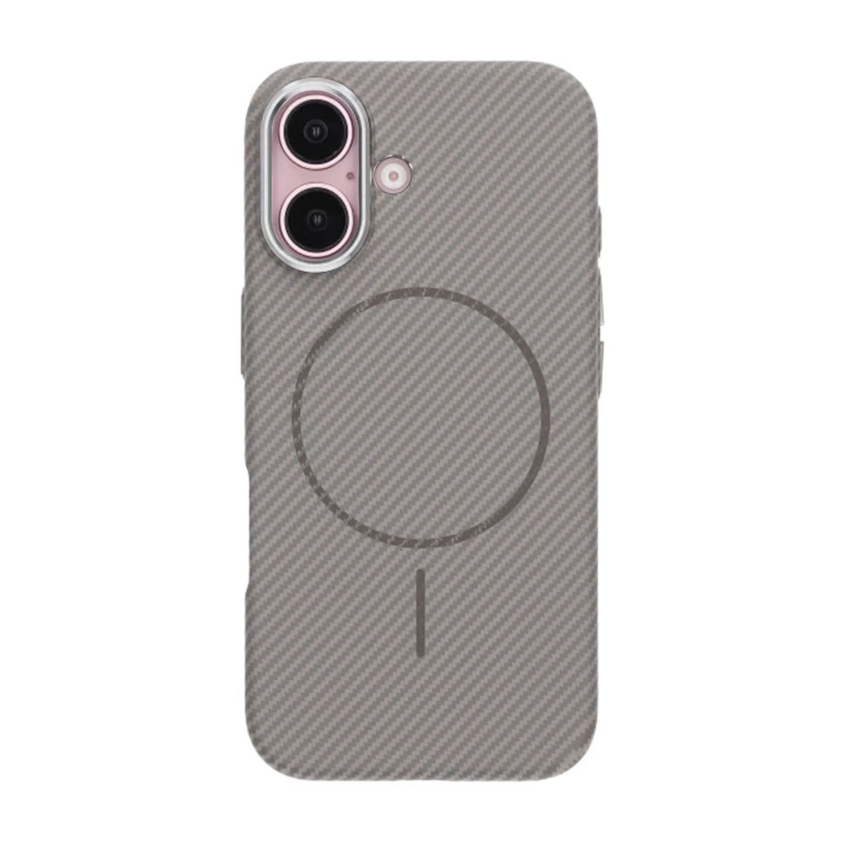 iPhone 16 Carbon Case - Grey