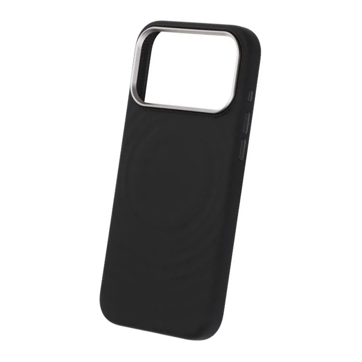 Mobilskal Silikon med Magsafe för iPhone 17 Pro Max - Svart
