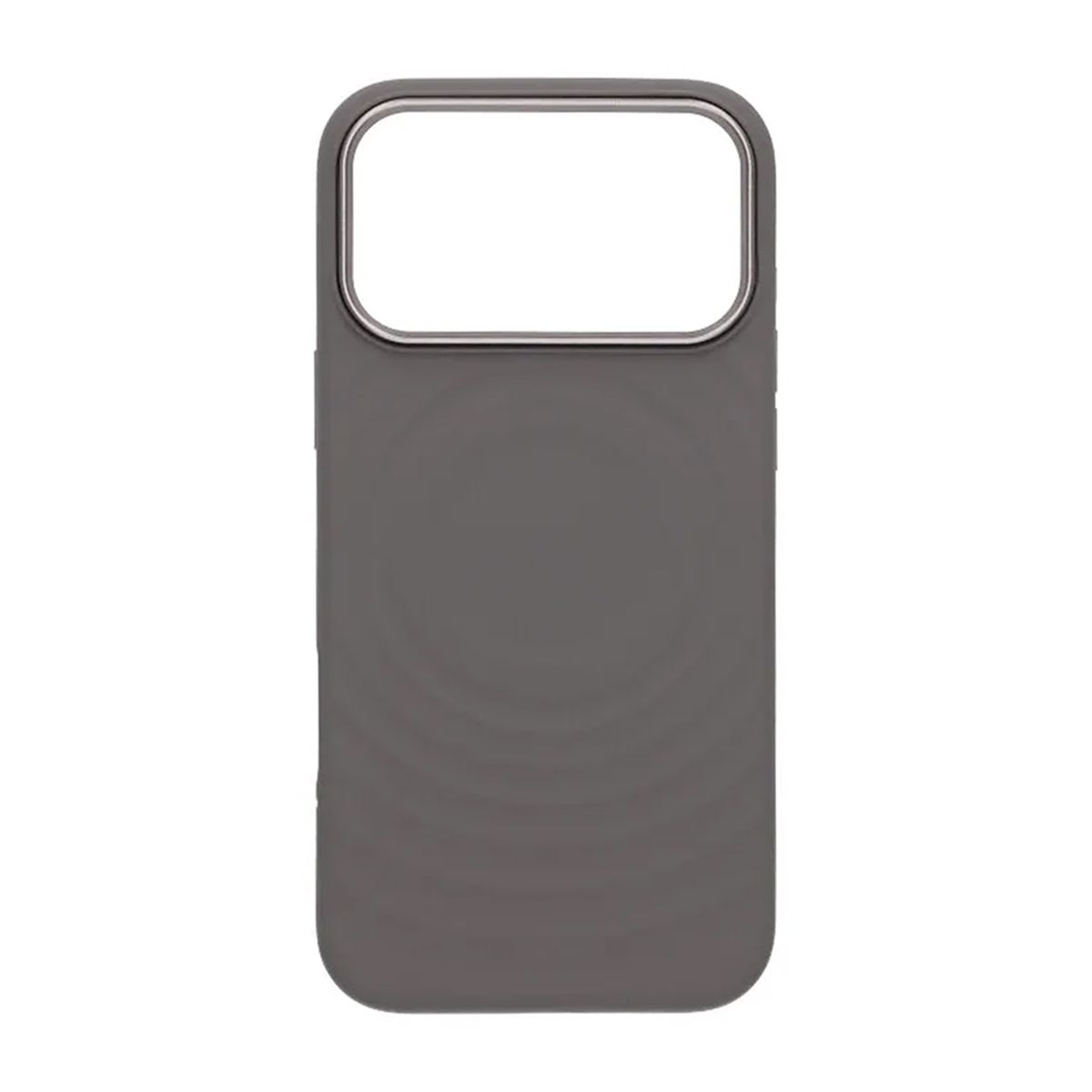 Mobilskal Silikon med Magsafe för iPhone 17 Pro Max - Mörkgrå