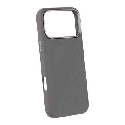 Mobilskal Silikon med Magsafe för iPhone 17 Pro Max - Mörkgrå