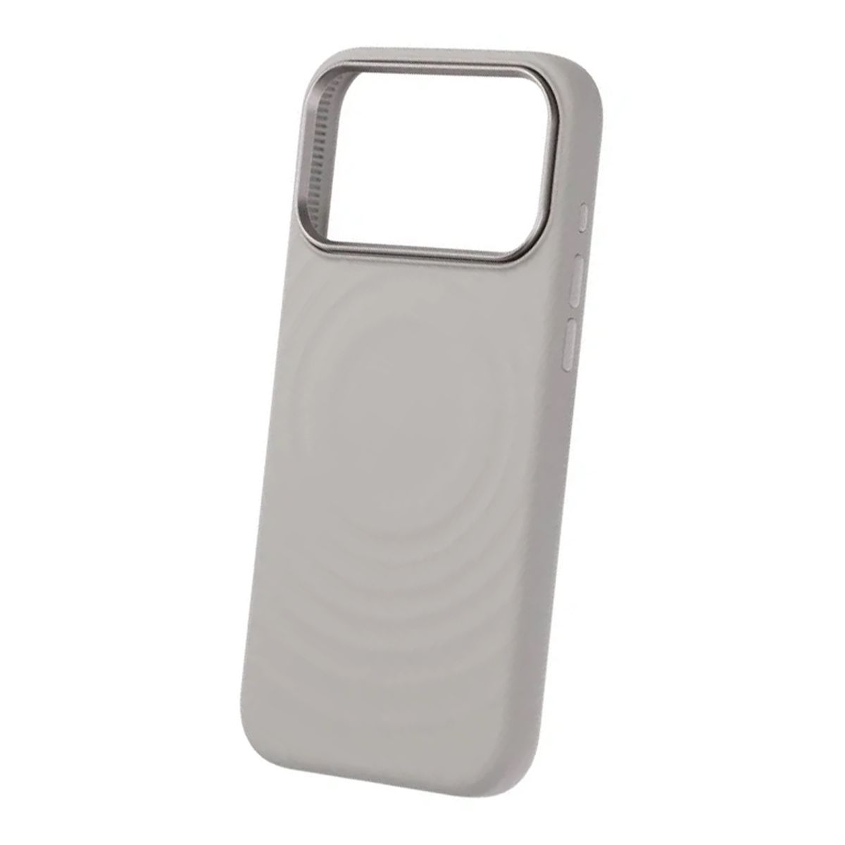 Mobilskal Silikon med Magsafe för iPhone 17 Pro Max - Ljusgrå