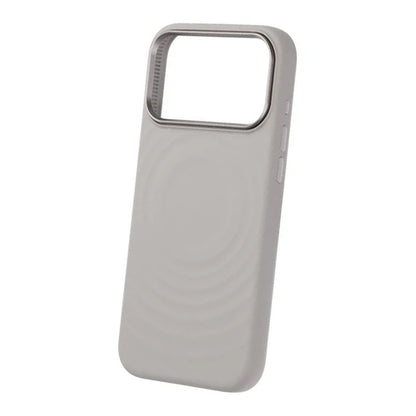 Mobilskal Silikon med Magsafe för iPhone 17 Pro Max - Ljusgrå