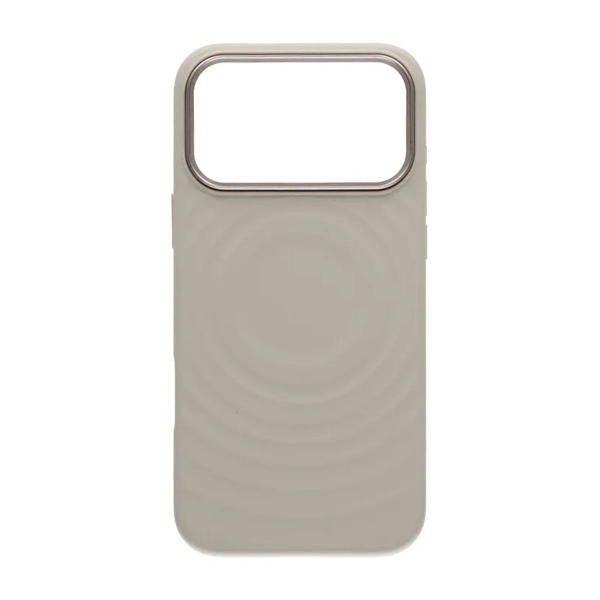 Mobilskal Silikon med Magsafe för iPhone 17 Pro Max - Beige