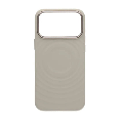Mobilskal Silikon med Magsafe för iPhone 17 Pro Max - Beige