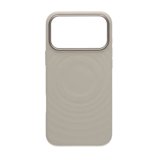 Mobilskal Silikon med Magsafe för iPhone 17 Pro Max - Beige