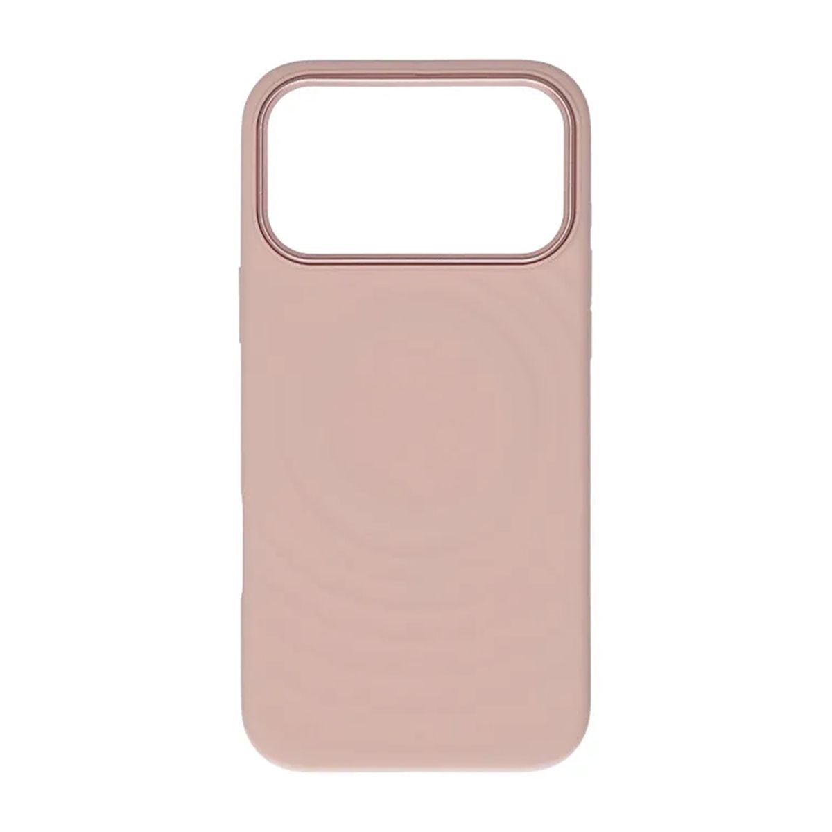 Cream wave liquid silicone Case For iPhone 17 Pro Max Pink