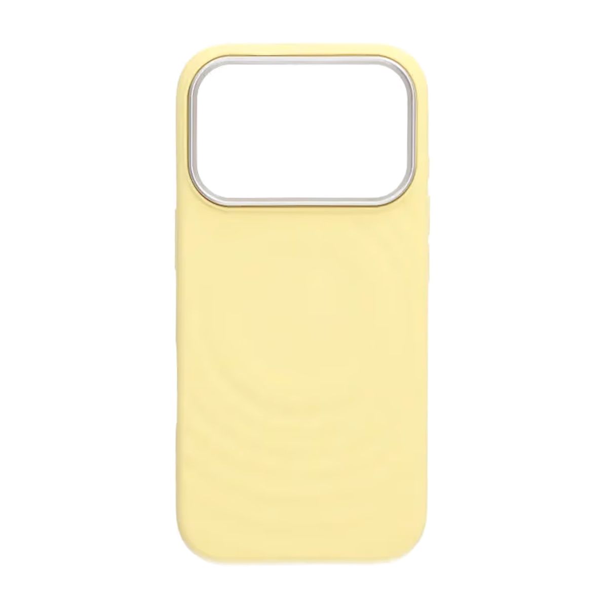 Mobilskal Silikon med Magsafe för iPhone 17 Pro Max - Gul