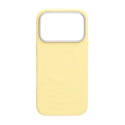Mobilskal Silikon med Magsafe för iPhone 17 Pro Max - Gul