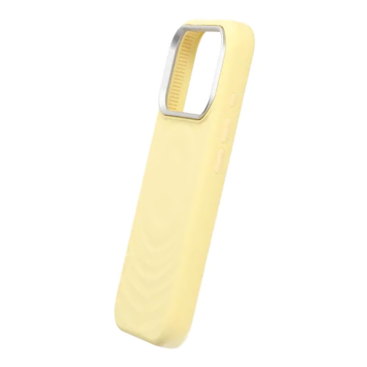 Mobilskal Silikon med Magsafe för iPhone 17 Pro Max - Gul