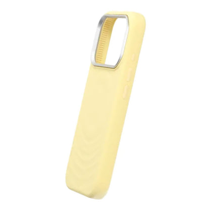 Mobilskal Silikon med Magsafe för iPhone 17 Pro Max - Gul
