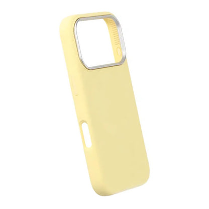 Mobilskal Silikon med Magsafe för iPhone 17 Pro Max - Gul