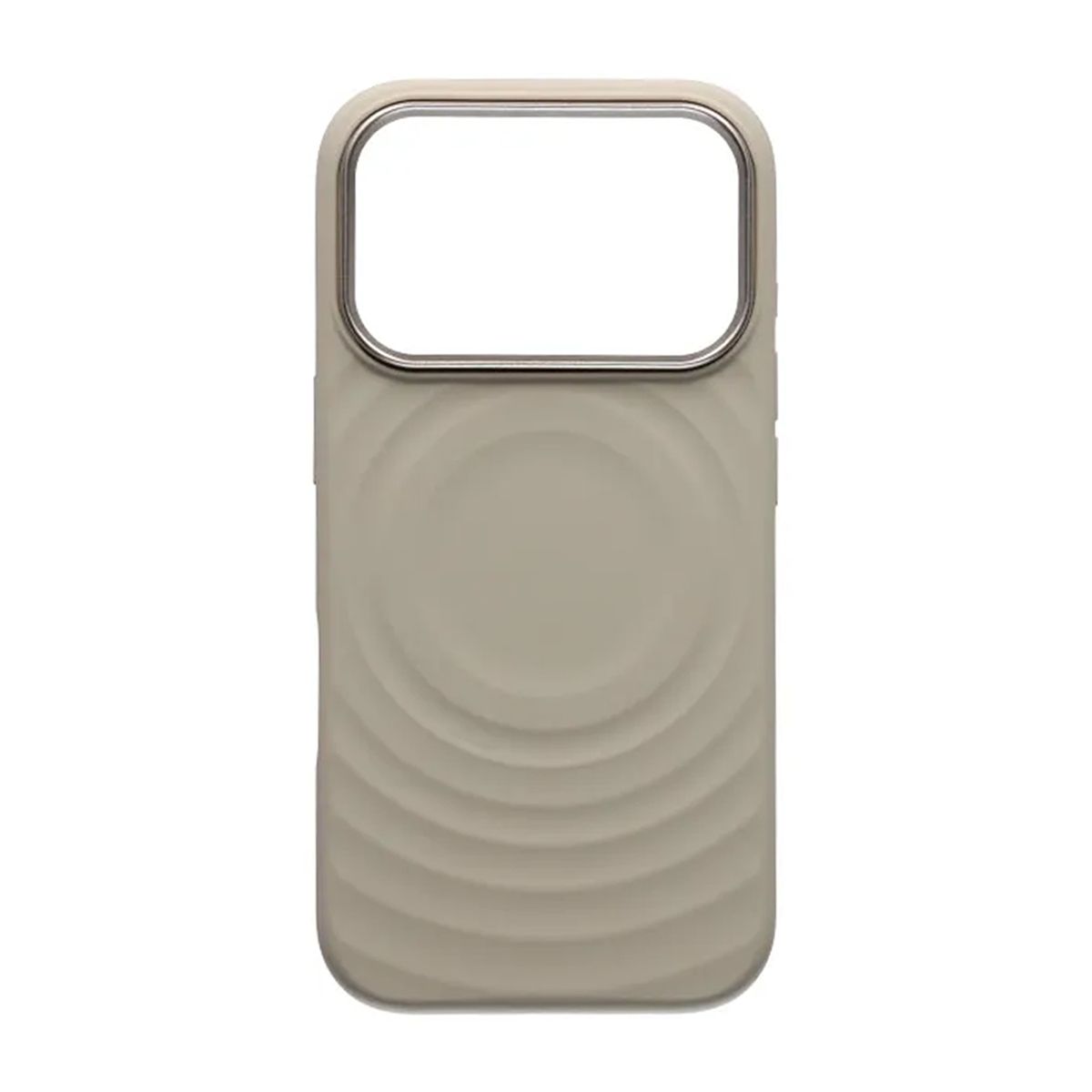 Mobilskal Silikon med Magsafe för iPhone 17 Pro - Beige