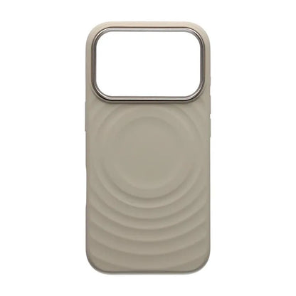 Mobilskal Silikon med Magsafe för iPhone 17 Pro - Beige
