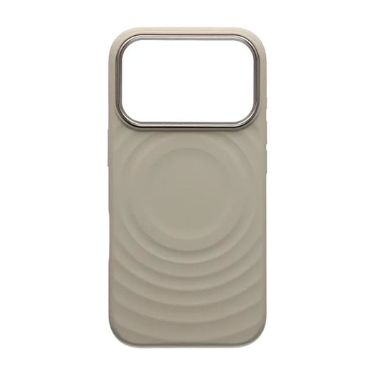 Mobilskal Silikon med Magsafe för iPhone 17 Pro - Beige