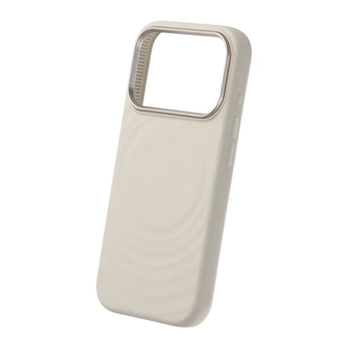 Mobilskal Silikon med Magsafe för iPhone 17 Pro - Beige