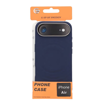 Mobilskal Silikon för iPhone Air - Blå med Kameraskydd