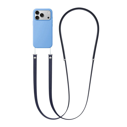 Crossbody Strap för iPhone mobilskal - Blå