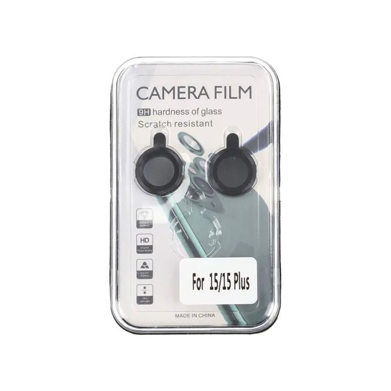 iPhone 15 / iPhone 15 Plus Linsskydd för Kamera (2-pack)