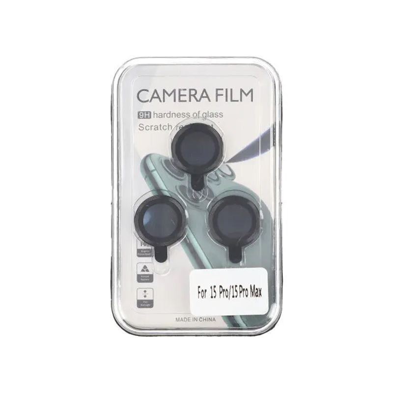 Eagle Eye Black Camera Glass Protoctor - iPhone 15 Pro/15 Pro Maxwith Packing