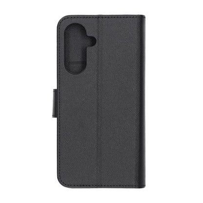 Flip Stand Leather Wallet Case For Samsung A26 Black