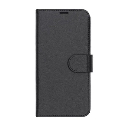 Flip Stand Leather Wallet Case For Samsung A26 Black