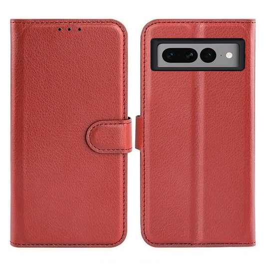 Google Pixel 7A Wallet Case with Stand - Brown