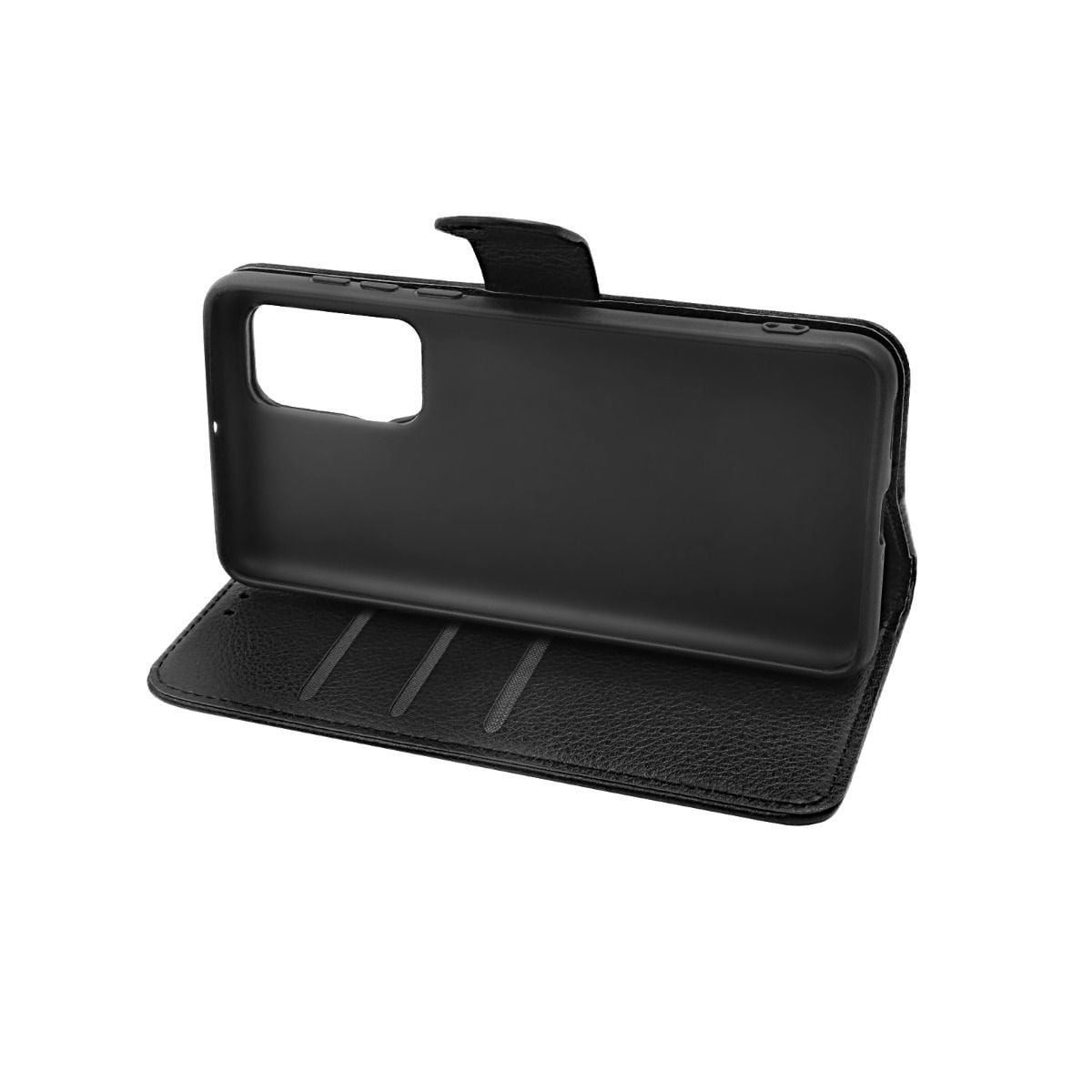 Huawei P40 Pro Wallet Case with Stand - Black