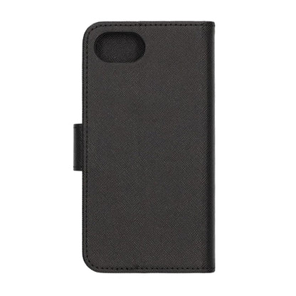 iPhone 16 Plånboksfodral med Stativ - Svart