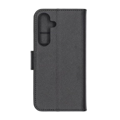 Flip Stand Leather Wallet Case For Samsung A54 5G Black