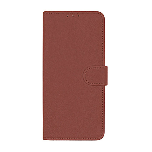 Samsung Galaxy A12 Flip Stand Leather Wallet Case Brown