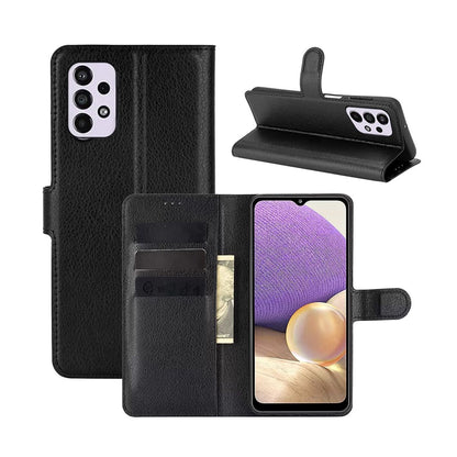 Samsung Galaxy A33 5G Wallet Case with Stand - Black