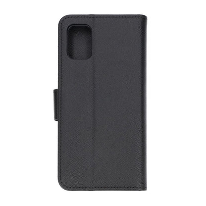 Samsung Galaxy A51 Plånboksfodral med Stativ & Kortfack - Svart