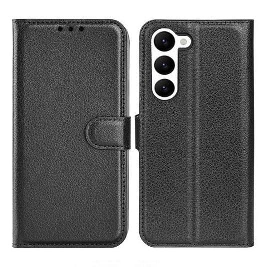 Samsung Galaxy S23 Wallet Case with Stand - Black